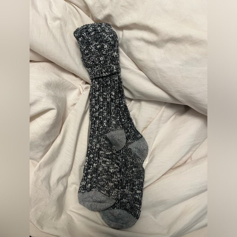 Dark grey Long Socks